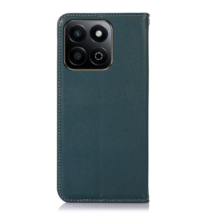 For Honor Play 60 Plus / 200 Smart KHAZNEH Nappa Top Layer Cowhide Leather Phone Case(Green) - Honor Cases by buy2fix | Online Shopping UK | buy2fix