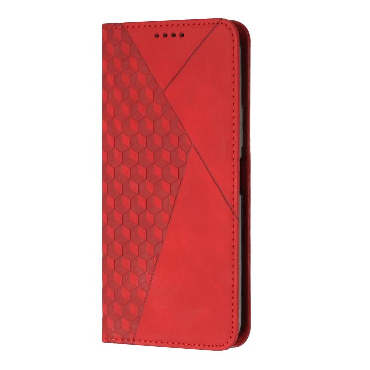 For iPhone Air Diamond Splicing Skin Feel Magnetic Leather Phone Case(Red) - iPhone Air Cases by buy2fix | Online Shopping UK | buy2fix