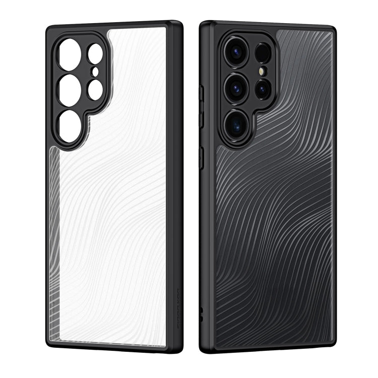 For Samsung Galaxy S24 Ultra 5G DUX DUCIS Aimo Series TPU + PC Frosted Feel Phone Case(Black) - Galaxy S24 Ultra 5G Cases by DUX DUCIS | Online Shopping UK | buy2fix