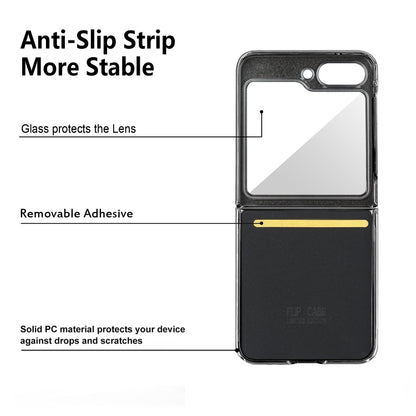 For Samsung Galaxy Z Flip5 Rocky Series Wristband Holder PC Phone Case(Blue) - Galaxy Z Flip5 Cases by buy2fix | Online Shopping UK | buy2fix