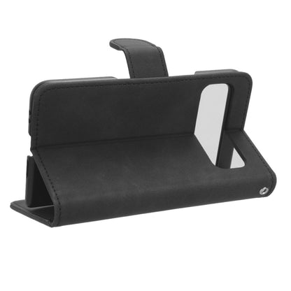 For Google Pixel Fold Skin Feel Magnetic Flip Leather Phone Case(Black) by buy2fix