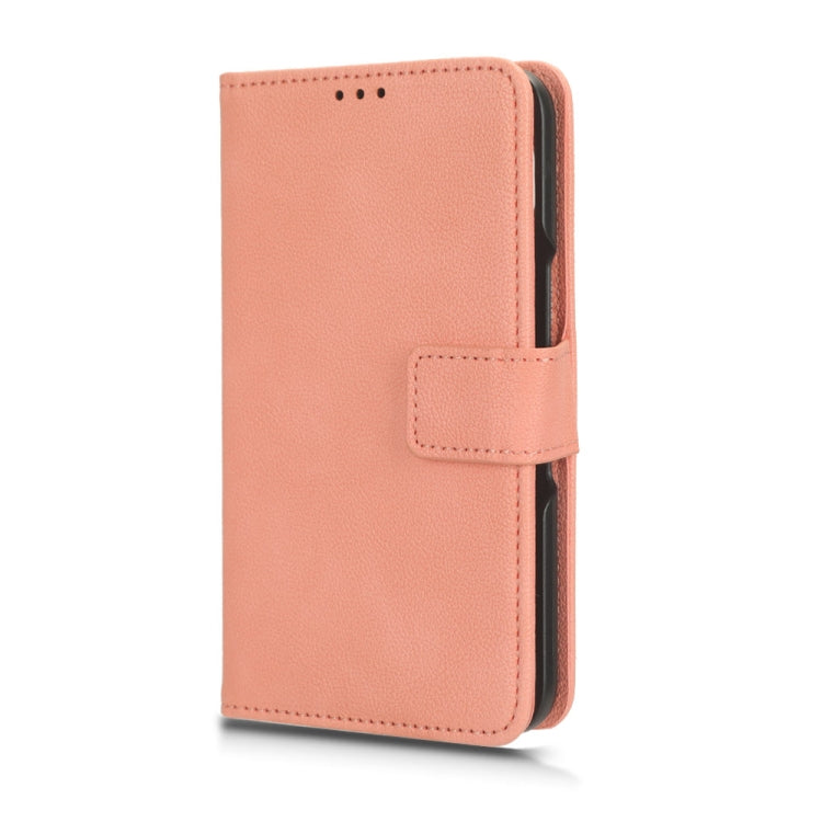 For Google Pixel Fold Lamb Texture Leather Phone Case(Pink) - Google Cases by buy2fix | Online Shopping UK | buy2fix