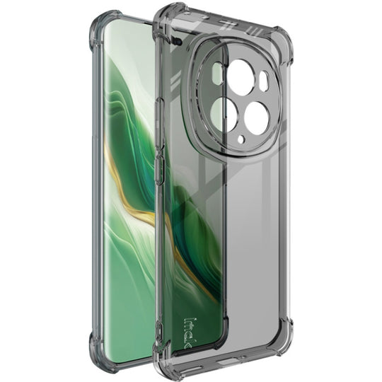 For Honor Magic6 Pro 5G imak Shockproof Airbag TPU Phone Case(Transparent Black)