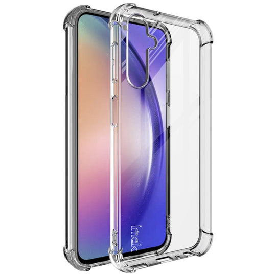 For Samsung Galaxy A25 5G imak Shockproof Airbag TPU Phone Case(Transparent)