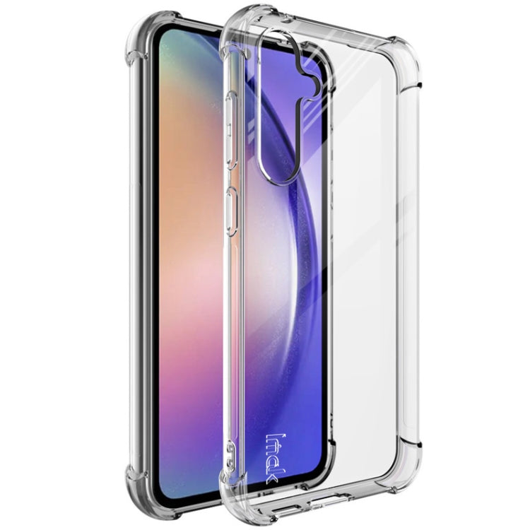 For Samsung Galaxy S23 FE 5G imak Shockproof Airbag TPU Phone Case(Transparent) - Galaxy Phone Cases by imak | Online Shopping UK | buy2fix