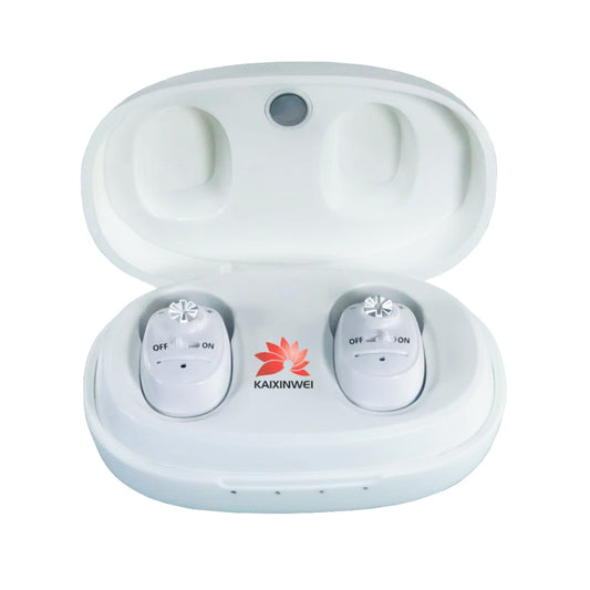 KAIXINWEI VHP-1607B DC3.7V In-ear Hearing Aid Sound Amplifier(White) by buy2fix