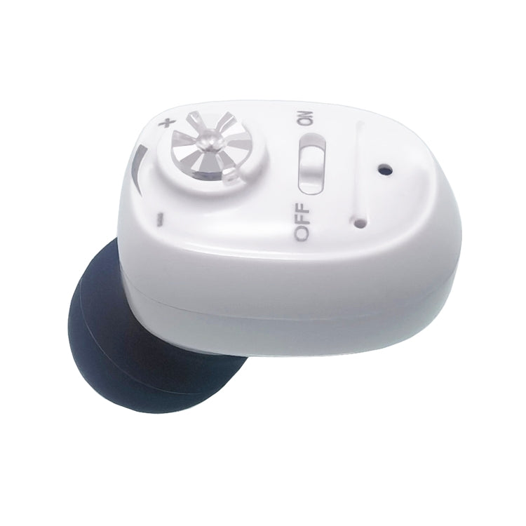 KAIXINWEI VHP-1607B DC3.7V In-ear Hearing Aid Sound Amplifier(White) - Hearing Aids by buy2fix | Online Shopping UK | buy2fix