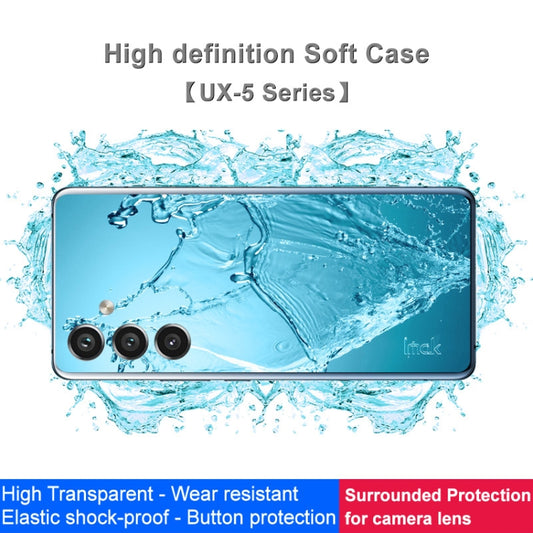 For For Samsung Galaxy A05s imak UX-5 Series Transparent Shockproof TPU Protective Case(Transparent) by imak