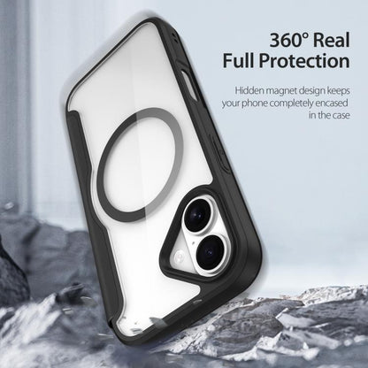 For iPhone 17 DUX DUCIS Skin X Pro Series Magsafe PC + TPU Phone Leather Case(Black) - iPhone 17 Cases by DUX DUCIS | Online Shopping UK | buy2fix