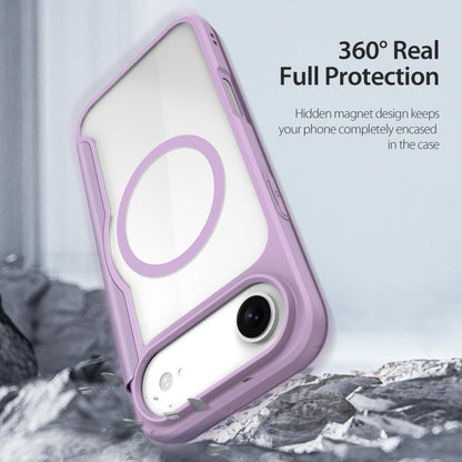 For iPhone Air DUX DUCIS Skin X Pro Series Magsafe PC + TPU Phone Leather Case(Purple) - iPhone Air Cases by DUX DUCIS | Online Shopping UK | buy2fix
