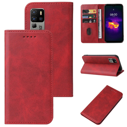 For Ulefone Armor 11T 5G / 11 5G Magnetic Closure Leather Phone Case(Red) - Ulefone Cases by buy2fix | Online Shopping UK | buy2fix