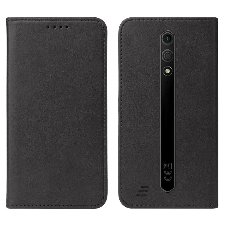 For Ulefone Armor X12 Magnetic Closure Leather Phone Case(Black) - Ulefone Cases by buy2fix | Online Shopping UK | buy2fix