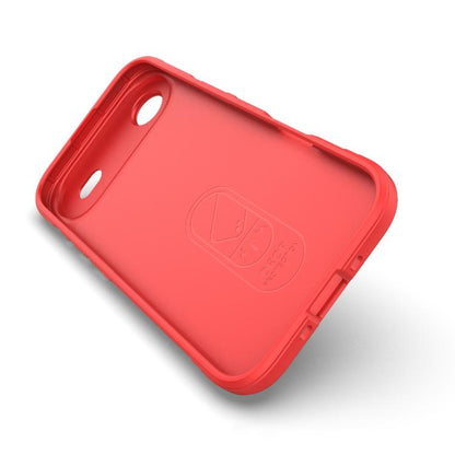 For iPhone Air Magic Shield TPU + Flannel Phone Case(Dark Blue) - iPhone Air Cases by buy2fix | Online Shopping UK | buy2fix