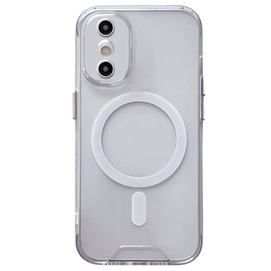 For iPhone XS / X MagSafe Space Phone Case(Transparent) - More iPhone Cases by buy2fix | Online Shopping UK | buy2fix