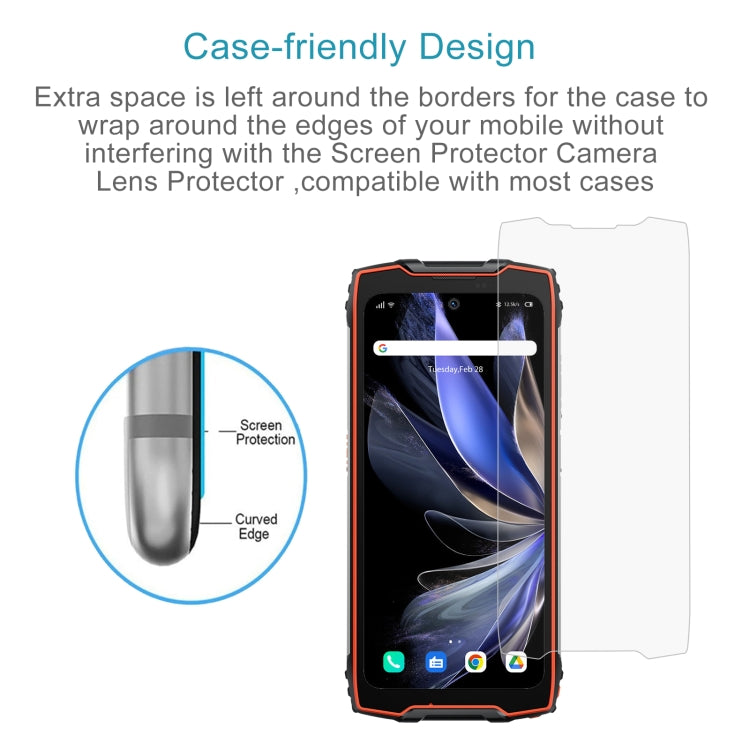 For Blackview BV9300 Pro 10pcs 0.26mm 9H 2.5D Tempered Glass Film by buy2fix