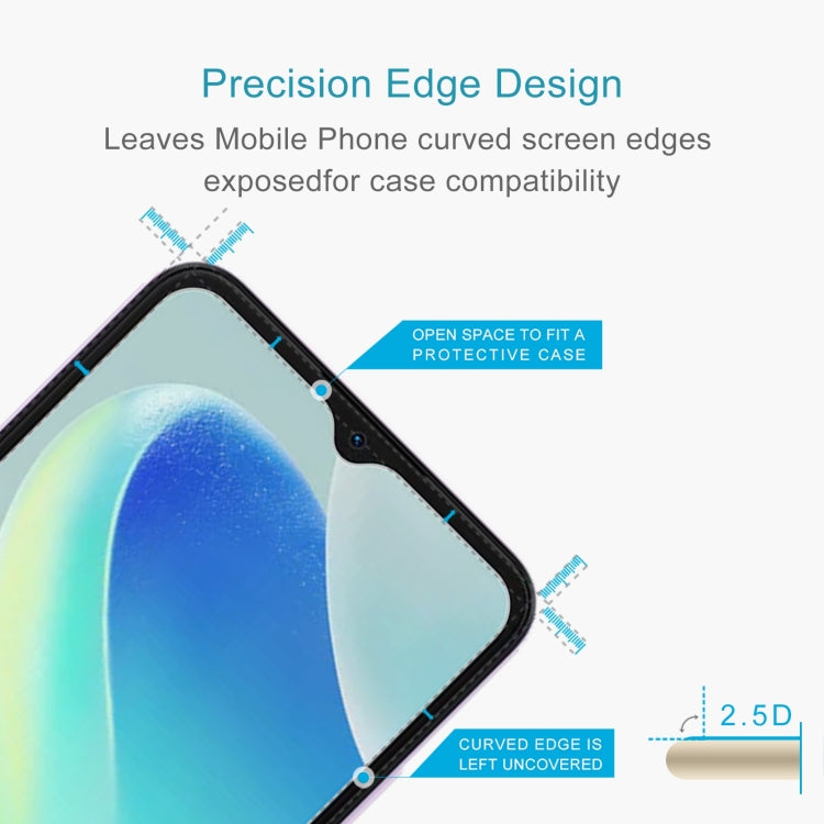 For Blackview Oscal Flat 1C 10pcs 0.26mm 9H 2.5D Tempered Glass Film by buy2fix