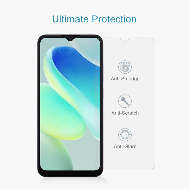 For Blackview Oscal Flat 1C 10pcs 0.26mm 9H 2.5D Tempered Glass Film by buy2fix