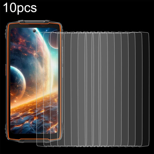 For Blackview BV8200 10pcs 0.26mm 9H 2.5D Tempered Glass Film