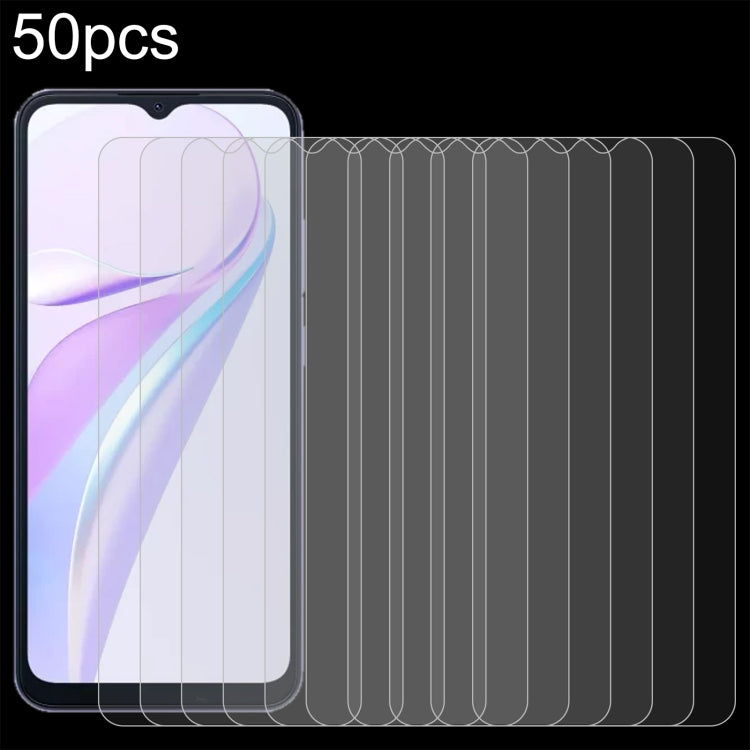 For Blackview WAVE 6C 50pcs 0.26mm 9H 2.5D Tempered Glass Film - For Blackview by buy2fix | Online Shopping UK | buy2fix