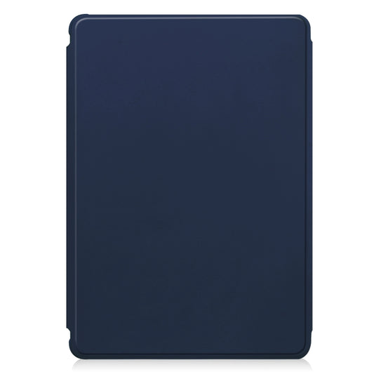 For Samsung Galaxy Tab S9 360 Rotation Transparent Smart Leather Case(Dark Blue) by buy2fix