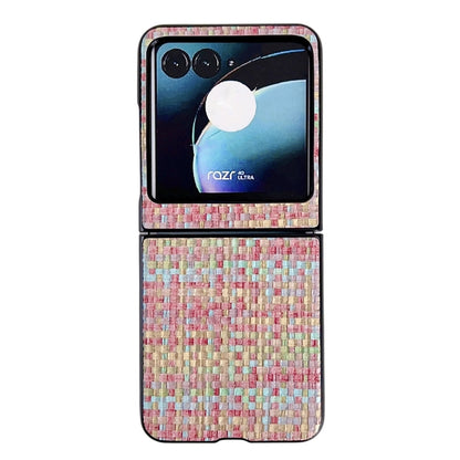 For Motorola Razr 40 Ultra Fantasy Weave Pattern Protective Phone Case(Colors) by buy2fix