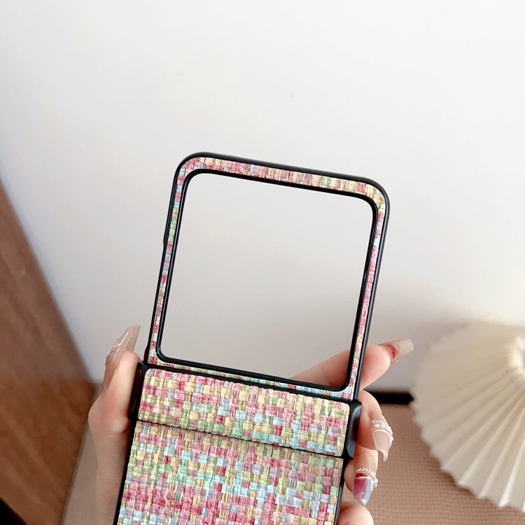 For Motorola Razr 40 Ultra Fantasy Weave Pattern Protective Phone Case(Colors) by buy2fix