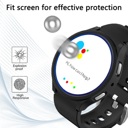 For Samsung Galaxy Watch 6 40mm Half-inclusive PC Watch Protective Case(Transparent) - Watch Cases by buy2fix | Online Shopping UK | buy2fix