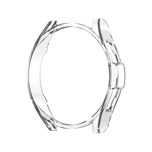 For Samsung Galaxy Watch 6 Classic 43mm Half-inclusive PC Watch Protective Case(Transparent) - Watch Cases by buy2fix | Online Shopping UK | buy2fix