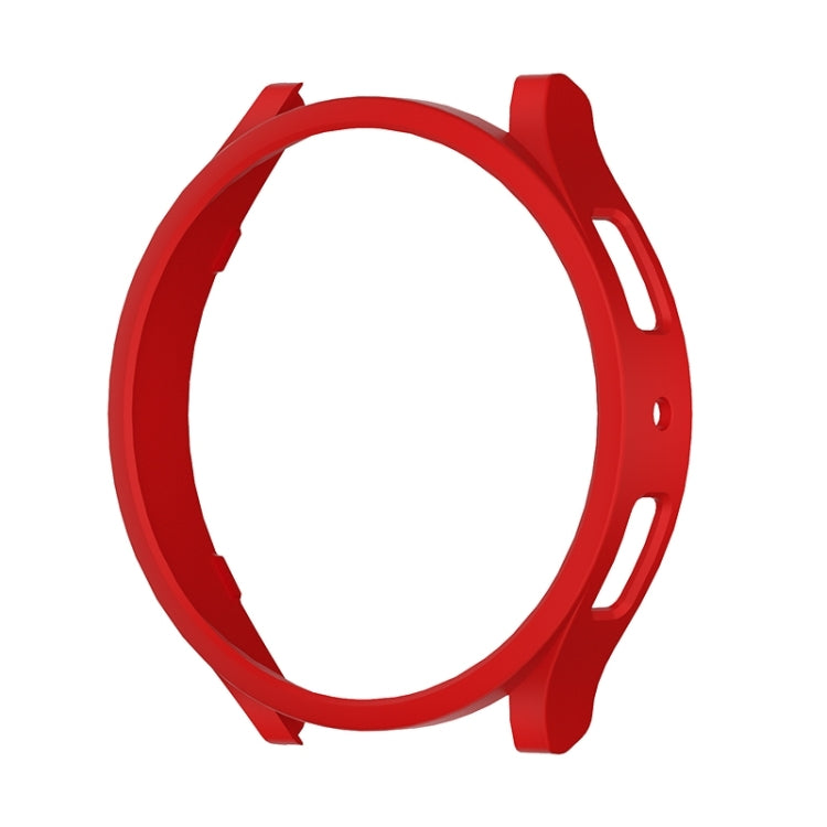For Samsung Galaxy Watch 6 44mm Half-inclusive PC Watch Protective Case(Red) - Watch Cases by buy2fix | Online Shopping UK | buy2fix