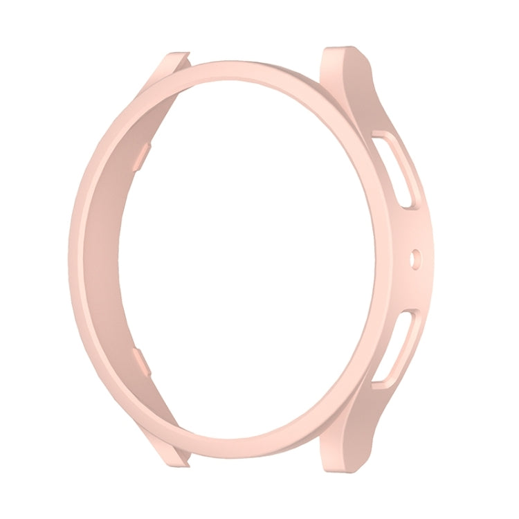For Samsung Galaxy Watch 6 44mm Half-inclusive PC Watch Protective Case(Pink) - Watch Cases by buy2fix | Online Shopping UK | buy2fix