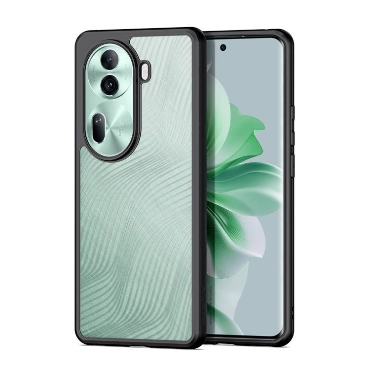 For OPPO Reno11 Global DUX DUCIS Aimo Series Frosted Feel Phone Case(Black) - Reno11 Cases by DUX DUCIS | Online Shopping UK | buy2fix