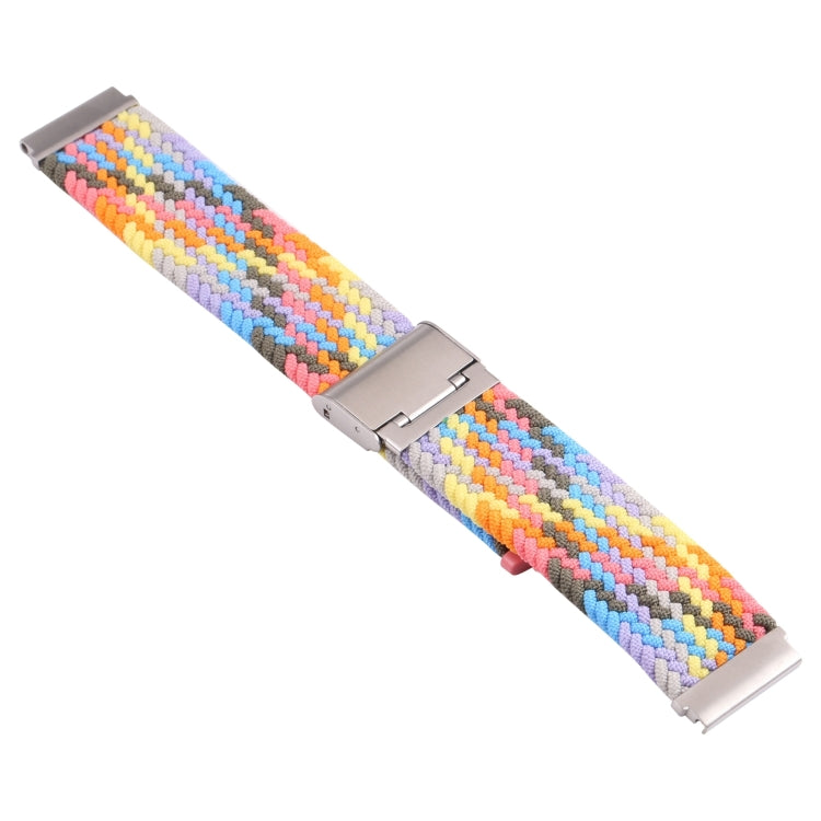 For Samsung Galaxy Watch 6 / 6 Classic Nylon Braided Metal Buckle Watch Band(Color 1) - Watch Bands by buy2fix | Online Shopping UK | buy2fix