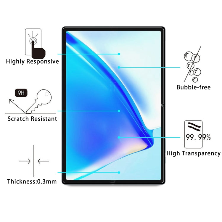 For Oukitel OKT3 2pcs 9H 0.3mm Explosion-proof Tempered Glass Film - Others by buy2fix | Online Shopping UK | buy2fix