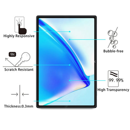 For Oukitel OKT3 2pcs 9H 0.3mm Explosion-proof Tempered Glass Film - Others by buy2fix | Online Shopping UK | buy2fix