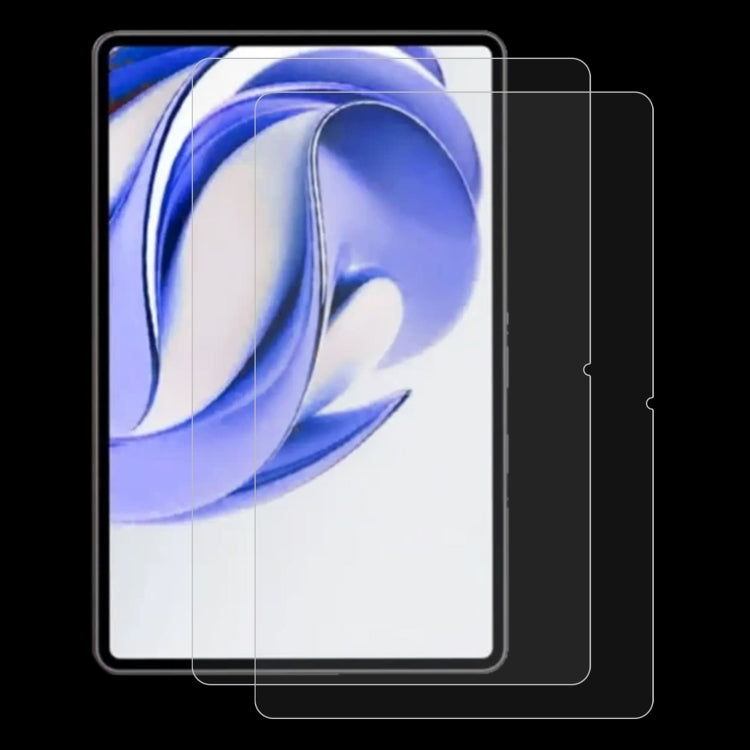 For ZTE Axon Pad 2pcs 9H 0.3mm Explosion-proof Tempered Glass Film - Others by buy2fix | Online Shopping UK | buy2fix