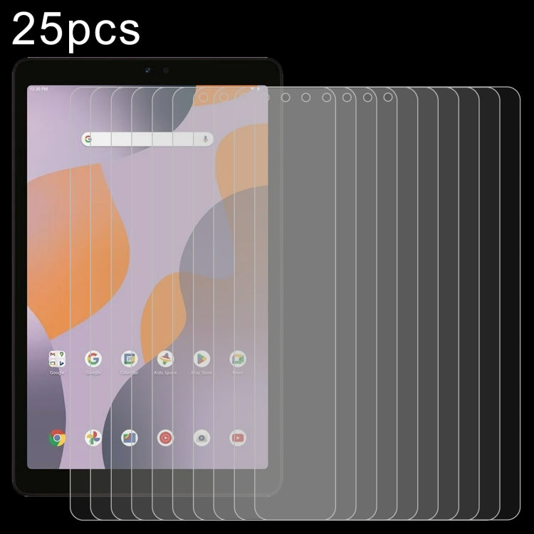 For Walmart Onn 8 Gen4 2024 25pcs 9H 0.3mm Explosion-proof Tempered Glass Film by buy2fix