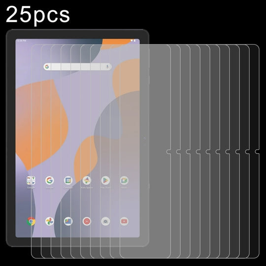 For Walmart Onn 10.1 inch Tablet 2024 25pcs 9H 0.3mm Explosion-proof Tempered Glass Film