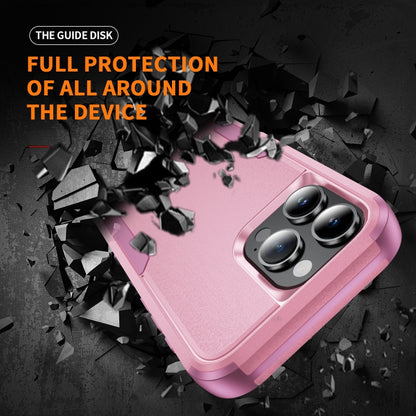 For iPhone 16 Pro Max Commuter Shockproof TPU + PC Phone Case(Pink) - iPhone 16 Pro Max Cases by buy2fix | Online Shopping UK | buy2fix