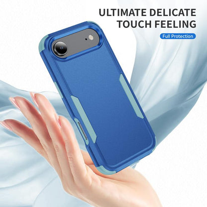 For iPhone Air Commuter Shockproof TPU + PC Phone Case(Royal Blue+Grey Green) - iPhone Air Cases by buy2fix | Online Shopping UK | buy2fix