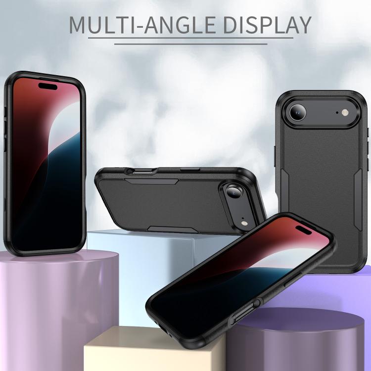 For iPhone Air Commuter Shockproof TPU + PC Phone Case(Black) - iPhone Air Cases by buy2fix | Online Shopping UK | buy2fix