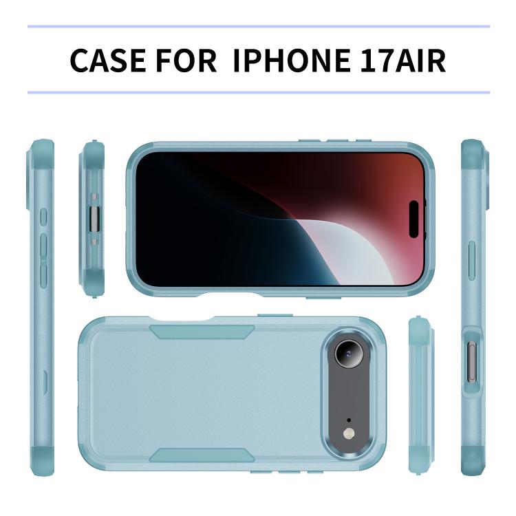 For iPhone Air Commuter Shockproof TPU + PC Phone Case(Grey Green) - iPhone Air Cases by buy2fix | Online Shopping UK | buy2fix