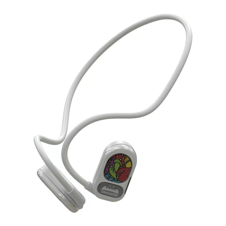 D MOOSTER D10 Air Conduction Wireless Bluetooth Sports Earphone(White) - Sport Earphone by D MOOSTER | Online Shopping UK | buy2fix