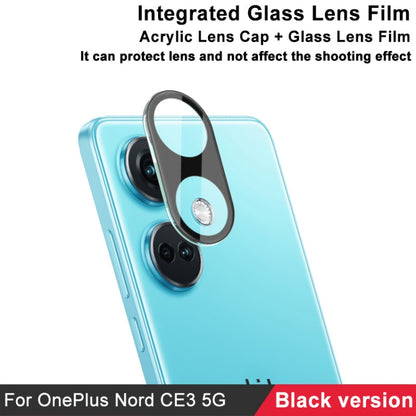 For OnePlus Nord CE3 5G imak High Definition Integrated Glass Lens Film Black Version - Other by imak | Online Shopping UK | buy2fix