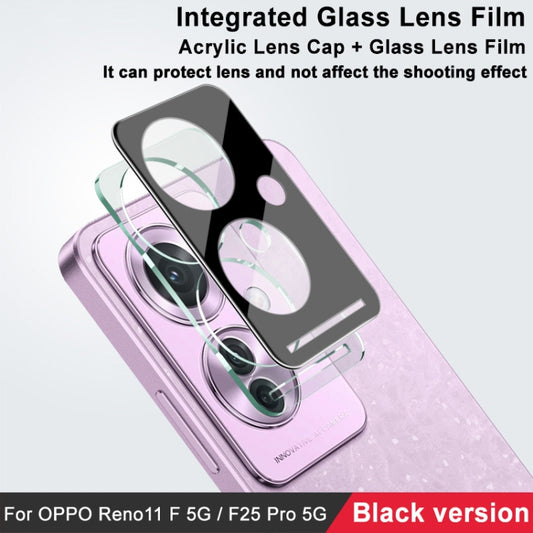 For OPPO Reno11 F 5G / F25 Pro 5G imak High Definition Integrated Glass Lens Film Black Version by imak