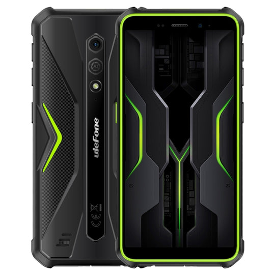 Ulefone Armor X12 Pro, 4GB+64GB, IP68/IP69K Rugged Phone, 5.45 inch Android 15 MediaTek Helio G36 Octa Core, Network: 4G, NFC(Less Green)