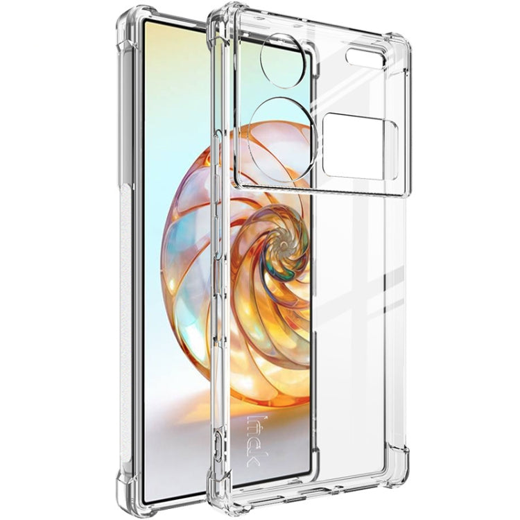 For ZTE nubia Z60 Ultra 5G imak Shockproof Airbag TPU Phone Case(Transparent) - ZTE Cases by imak | Online Shopping UK | buy2fix