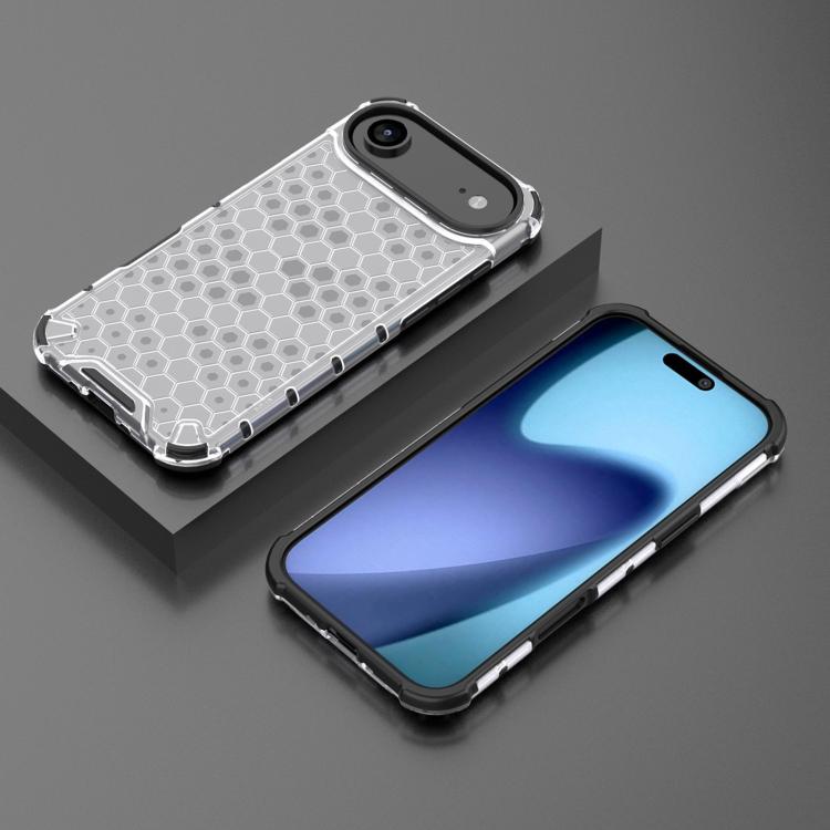 For iPhone Air Honeycomb Shockproof Phone Case(White) - iPhone Air Cases by buy2fix | Online Shopping UK | buy2fix