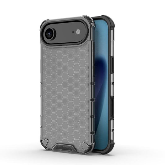 For iPhone Air Honeycomb Shockproof Phone Case(Black) - iPhone Air Cases by buy2fix | Online Shopping UK | buy2fix