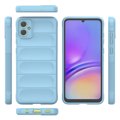 For Samsung Galaxy A05 4G Magic Shield TPU + Flannel Phone Case(Light Blue) by buy2fix