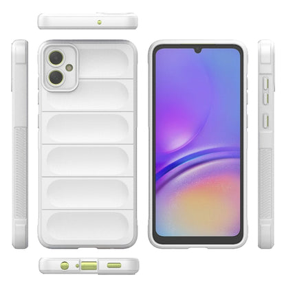 For Samsung Galaxy A05 4G Magic Shield TPU + Flannel Phone Case(White) by buy2fix